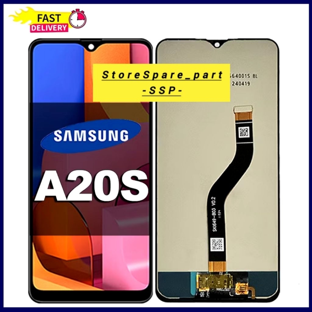 LCD TOUCHSCREEN ORIGINAL SAMSUNG A20S