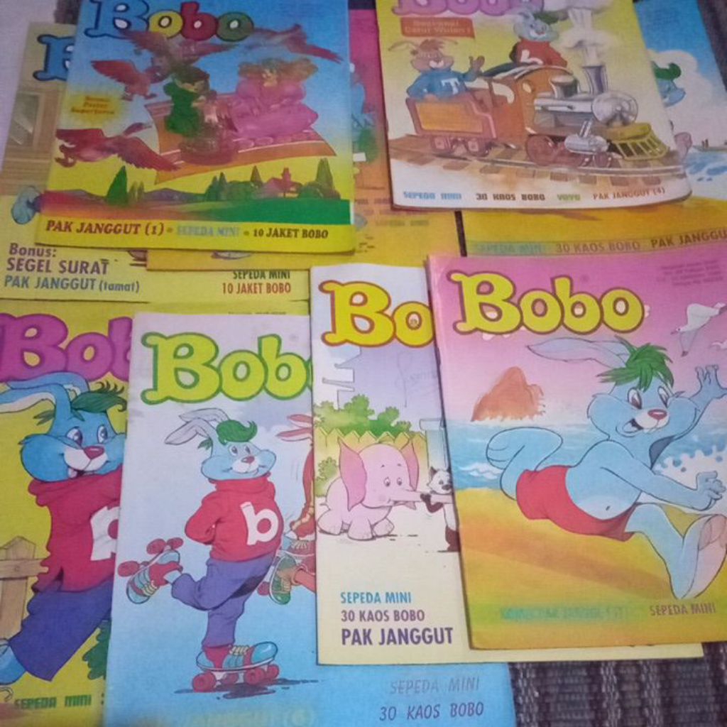 majalah Bobo nostalgia jadul bonus pak janggut