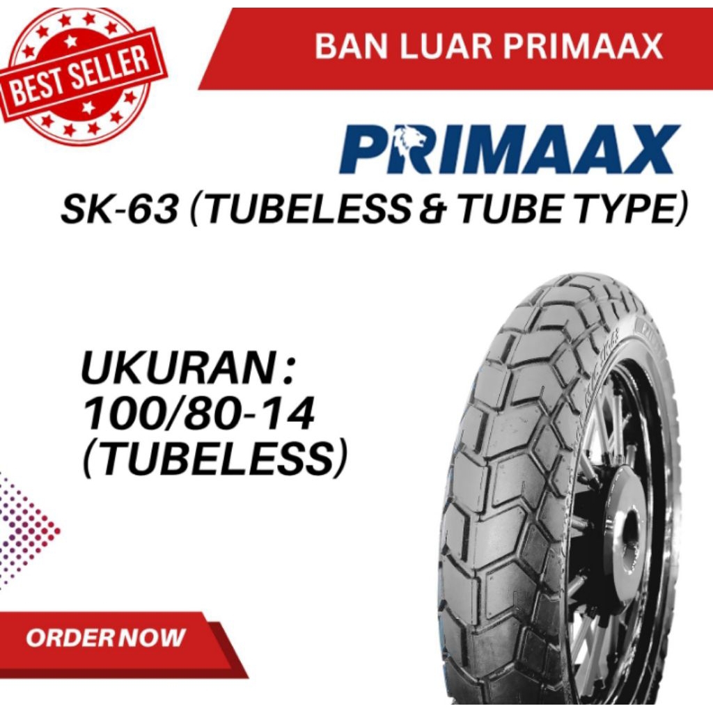 Ban Primaax SK 63 100/80-14 SK-63