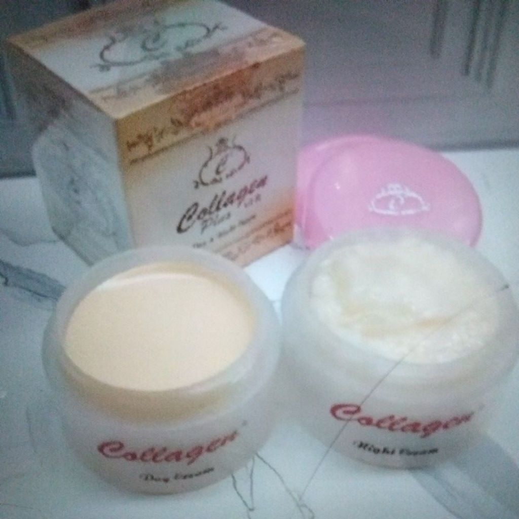 cream collagen susun siang dan malam