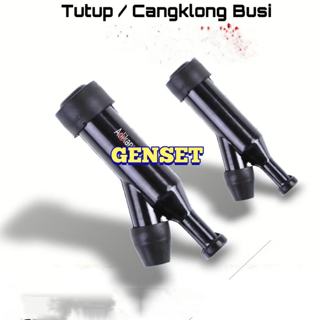 tutup busi mesin genset generator 1800watt sampai 7500watt