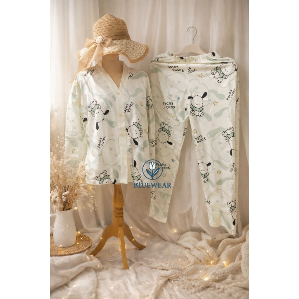 piyama PP premium import BLUEWEAR