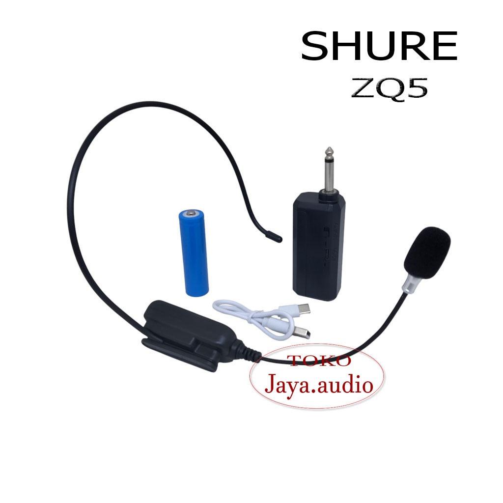Mik Bando Mic Headset Z Q5 Microphone Senam Mik Imam Sholat
