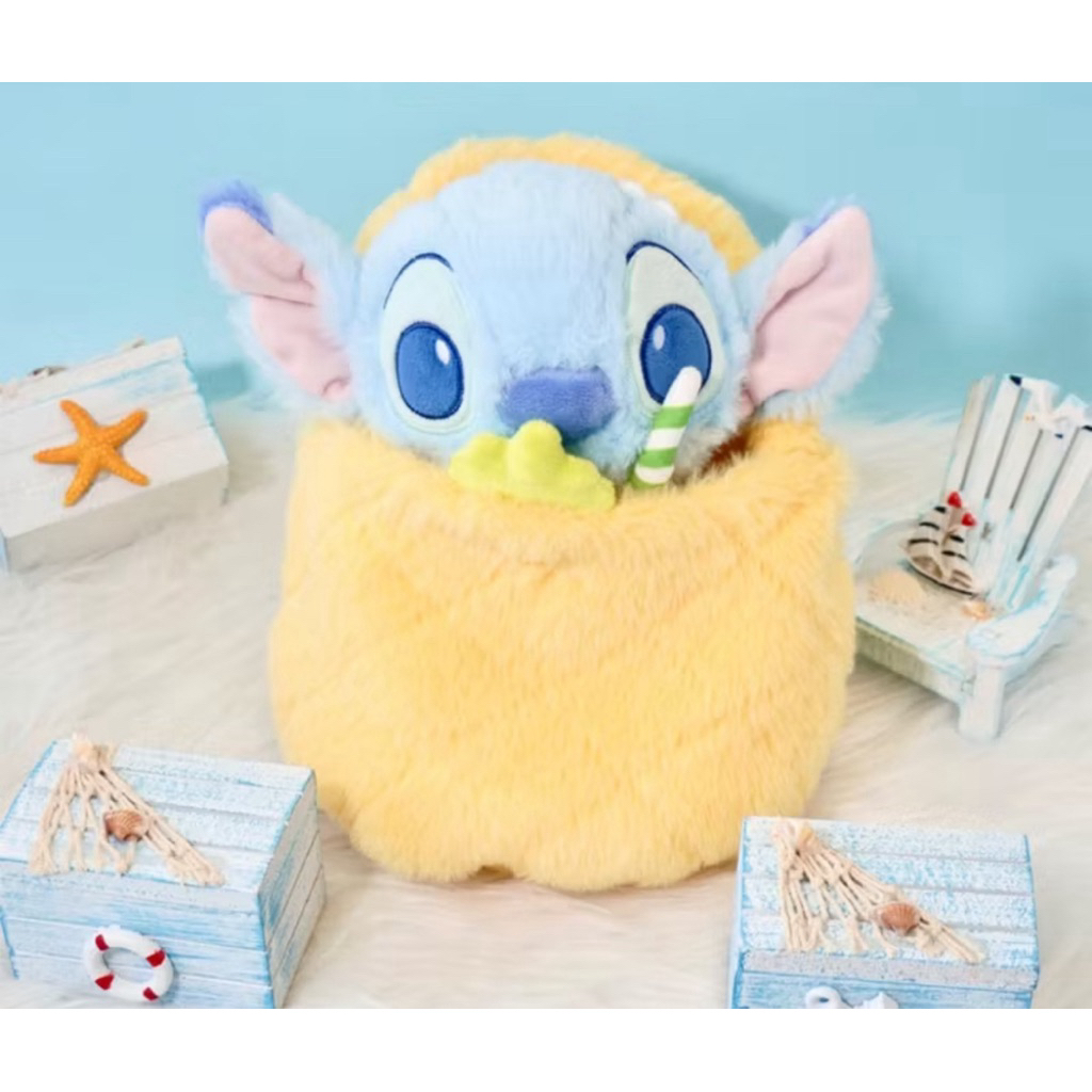Ready Instant Miniso X Disney Fruit Market Series - Tas Boneka 2-in-1 Stitch