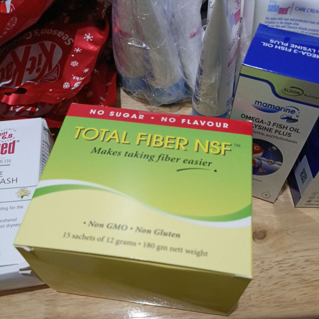 EXD 2027 FIBER NSF ISI 15 TOTAL FIBER NSF NO SUGAR NO FLAVOR READY SIAP KIRIM