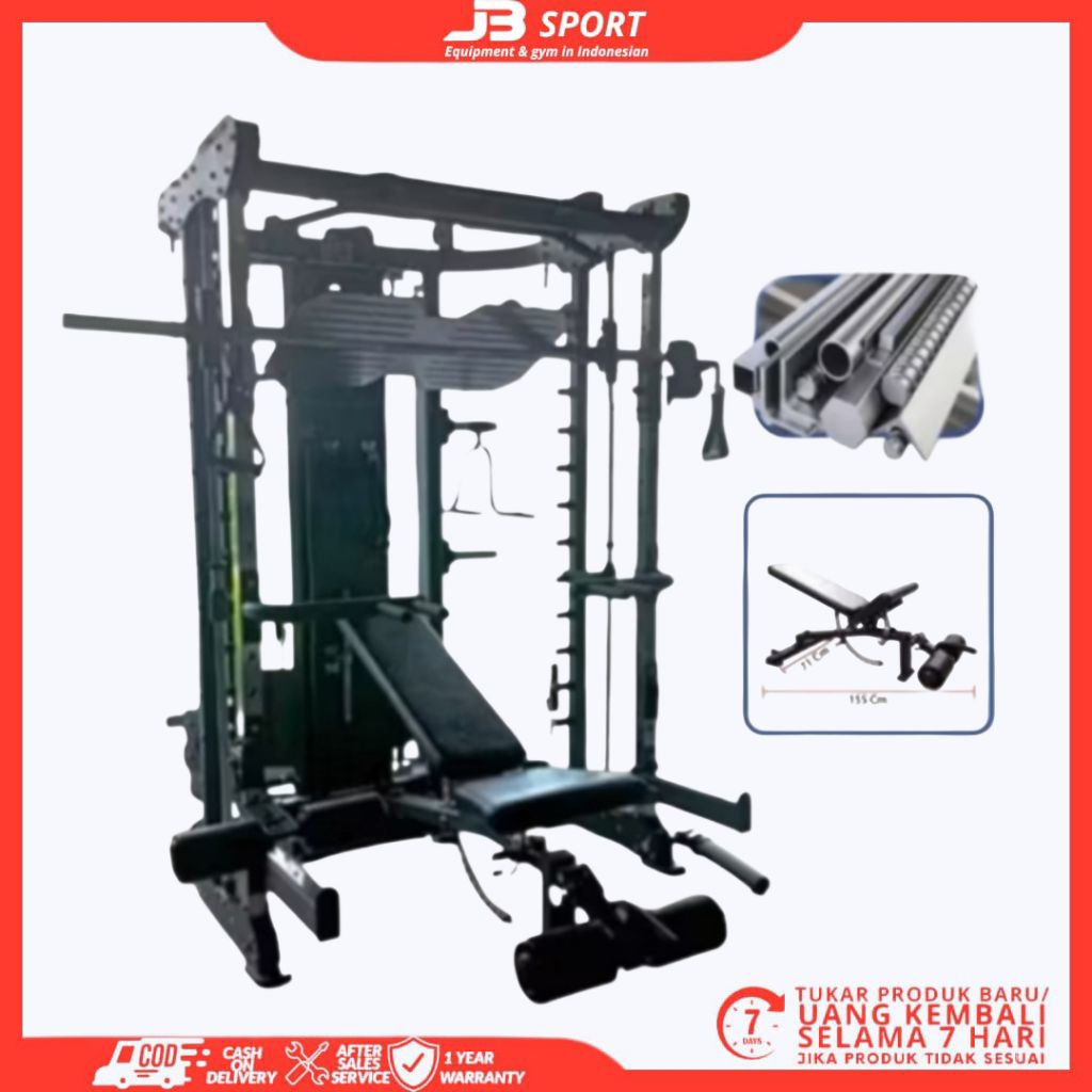 Multi Power rack Total fitnes(Original)Power rack-Smite machine gym