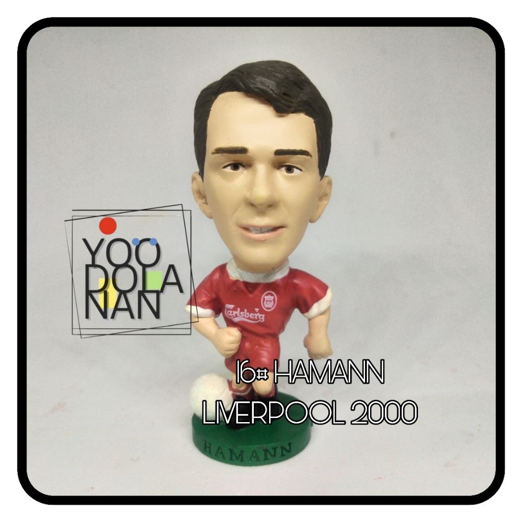 16# HAMANN - LIVERPOOL 2000 CORINTHIAN PROSTARS FIGURE PEMAIN BOLA