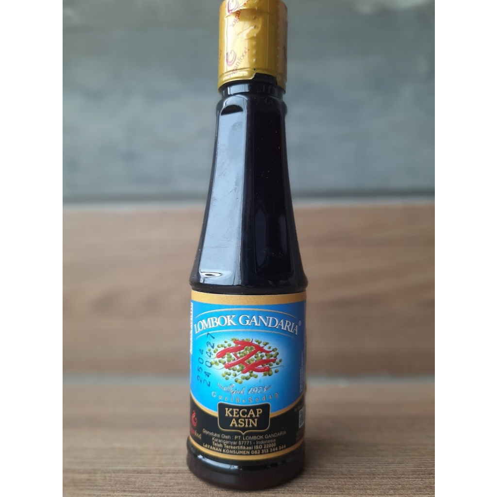 Kecap Asin Lombok Gandaria Botol 135ml