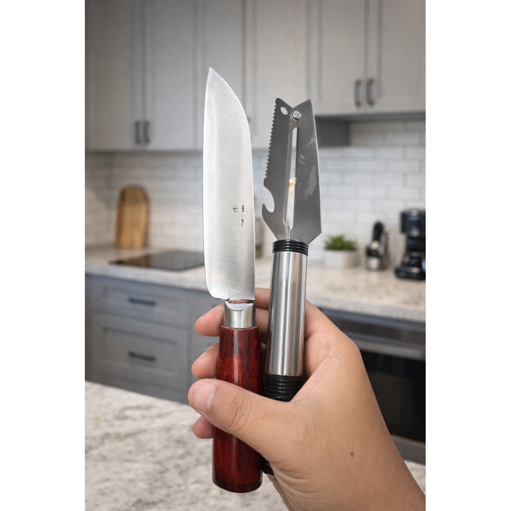 pisau dapur serba guna pisau seset buah pisau murah pisau tajam