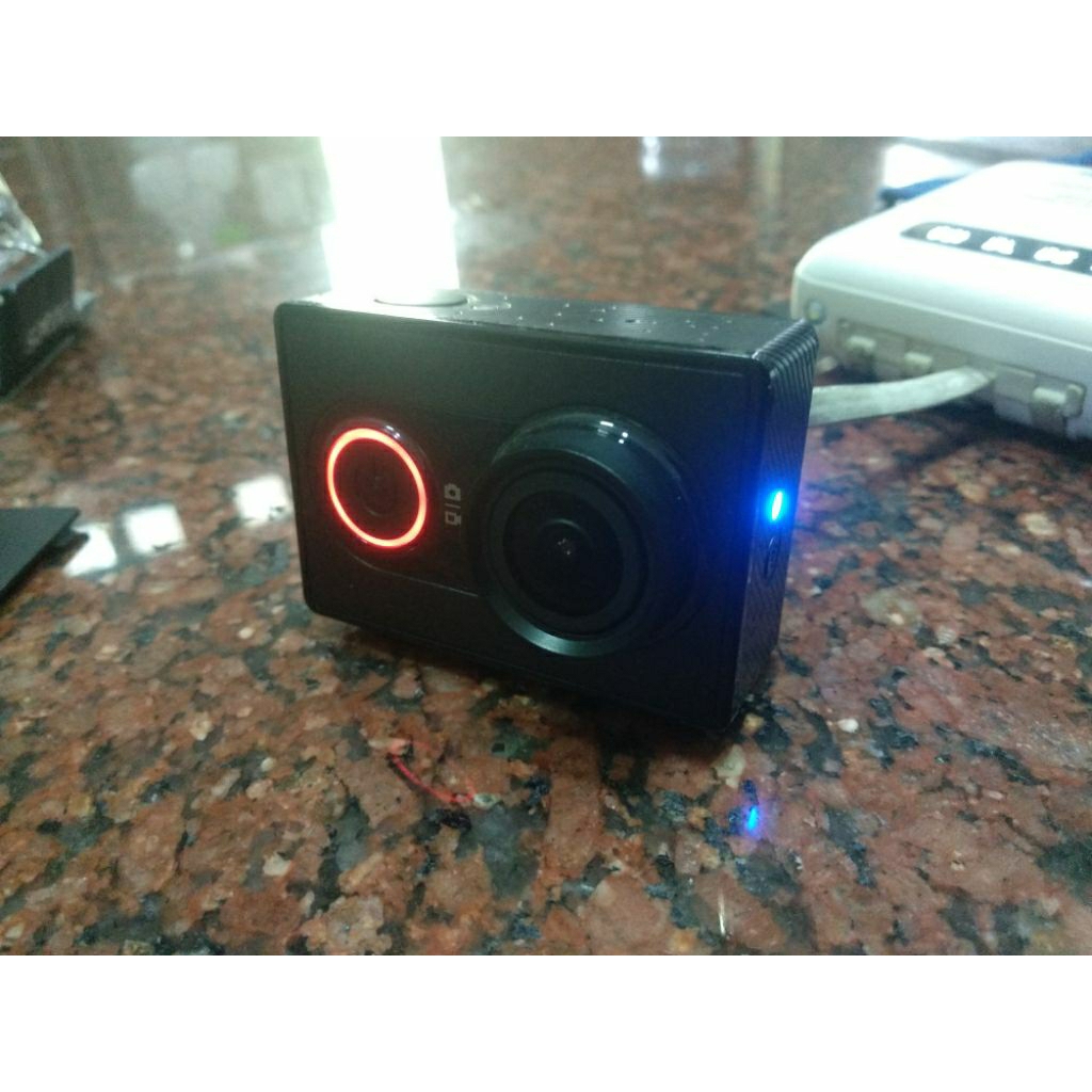 yi action camera second