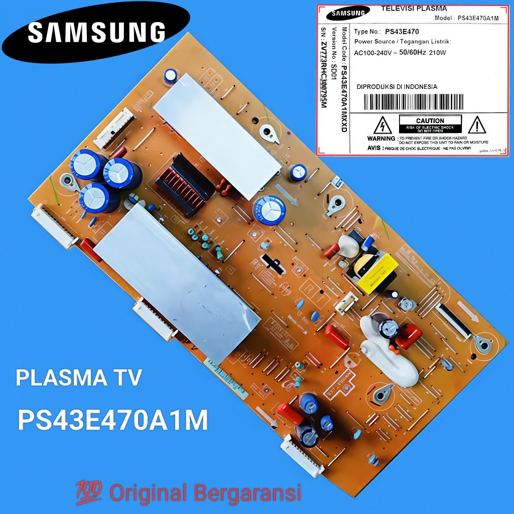 YSustain / Y-Main TV Samsung PLASMA 43"  PS43E470A1M PS43E470 PS 43E470 kompetible 43e450 43e470 43e