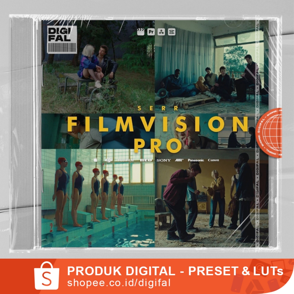[NEW] FilmVision PRO by SERR Powergrades & LUTs | Davinci Resolve, 4dobe Premiere ,Final Cut