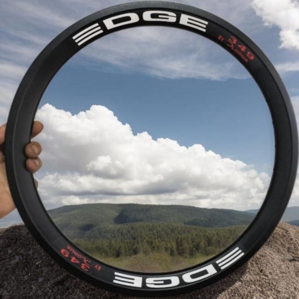 Rim EDGE 16×1.3/8(16+) 32hole ETRTO 349 velg sepeda lipat 16 inchi Alloy double wall