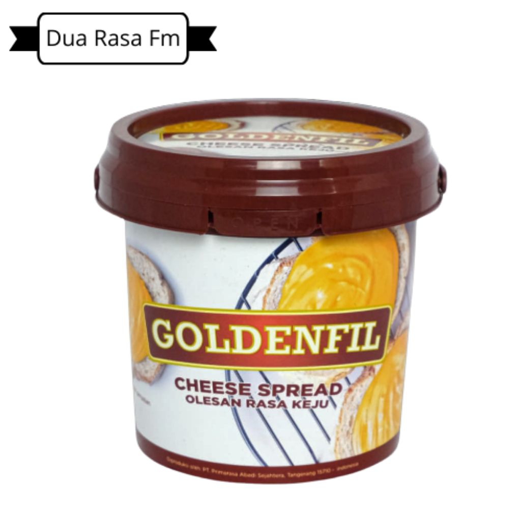 Goldenfill Cheese spreads 1 kg / Keju / Toping Donat Goldenfill / Selai Donat / Goldenfill Selai Don