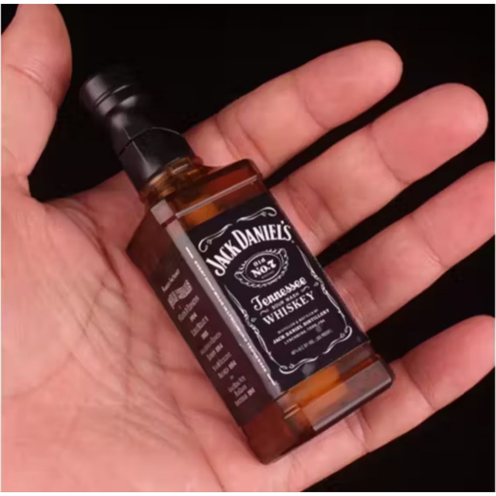 PROMOO Korek Api Gas Botol Jack Daniels Korek Api Unik  Botol Bir Wlski Gas