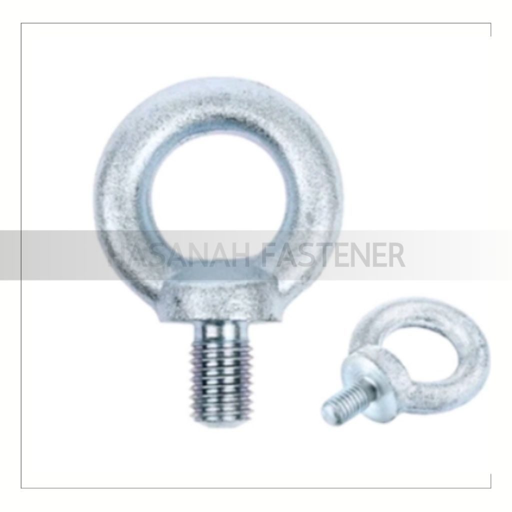Eye Bolt M12 / Baut Gantung M12 Steel Galvanis