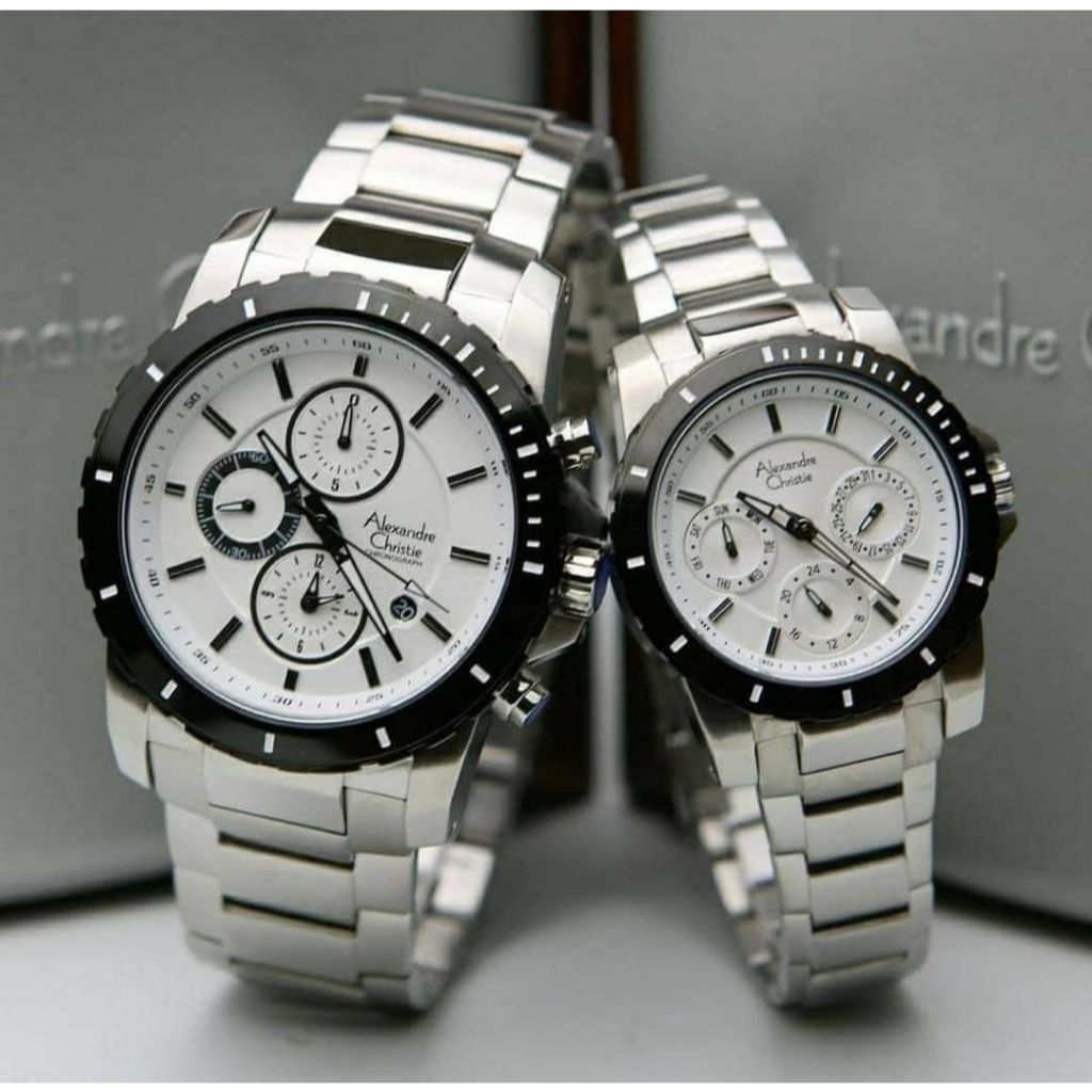 Jam Tangan Couple Alexandre Christie AC 6141