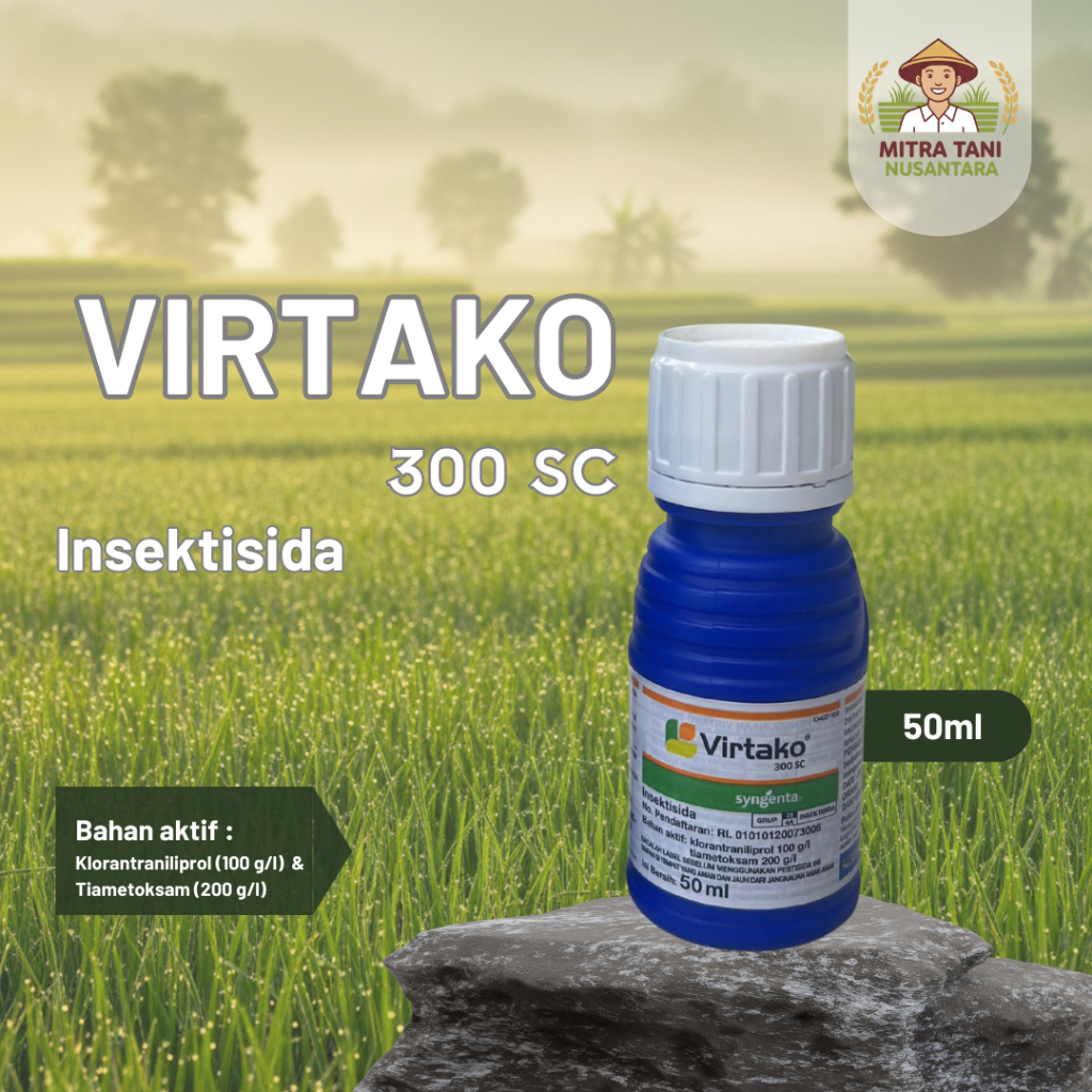 Insektisida Virtako 300 SC kemasan 50ml - Syngenta Original