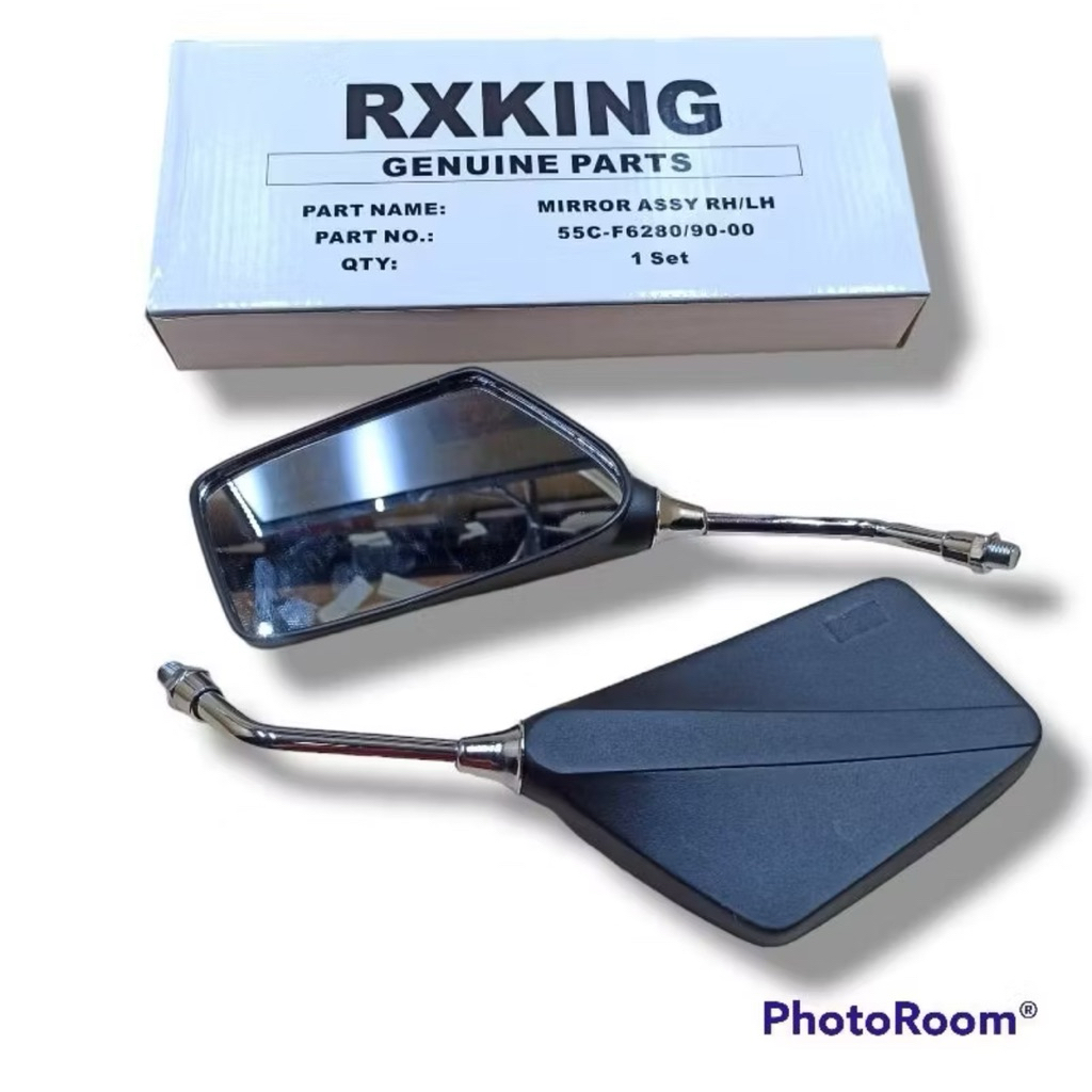 (COD) GRATIS ONGKIR spion kotak tempe rx king old rxs rx spesial berlogo yamaha TANGKAI CROM TERBAIK