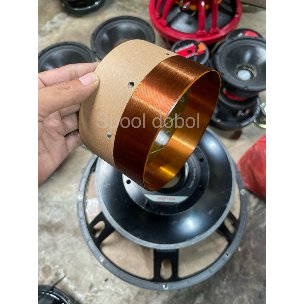spool spul speaker 18inc Wisdom DF1500 balap