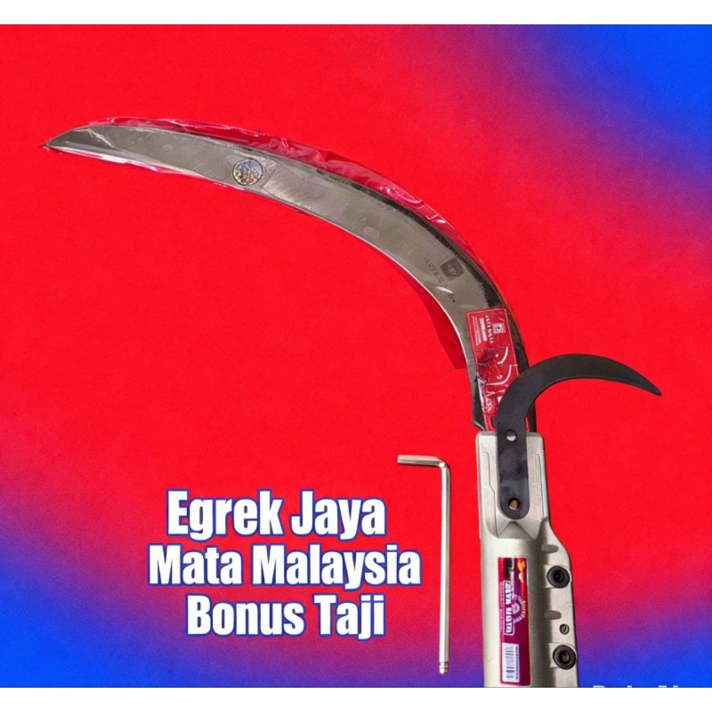 Egrek Jaya Mata Ultra Bonus Taji Perkakas Berkebun