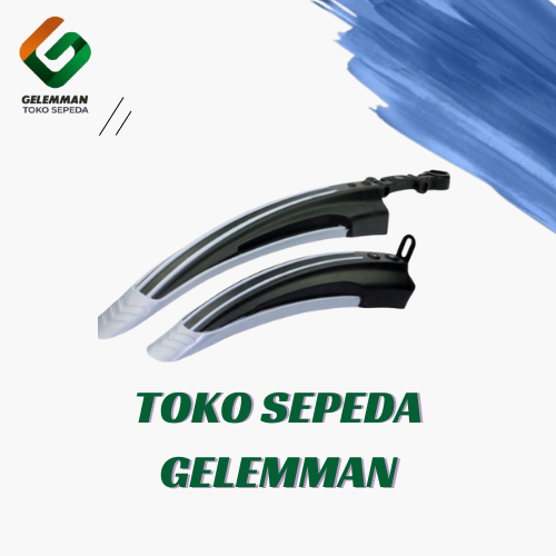 Spakbor sepeda depan belakang