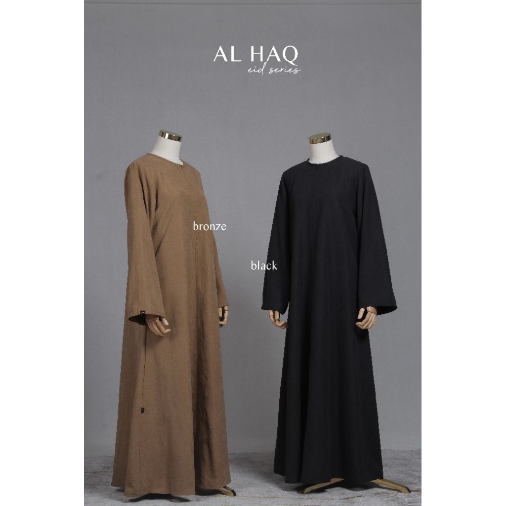AL HAQ Eid Series Gamis Abaya & Khimar Bandana KHIBAN - Shafa Jilbab Safago #dhiyasyari #shafajilbab