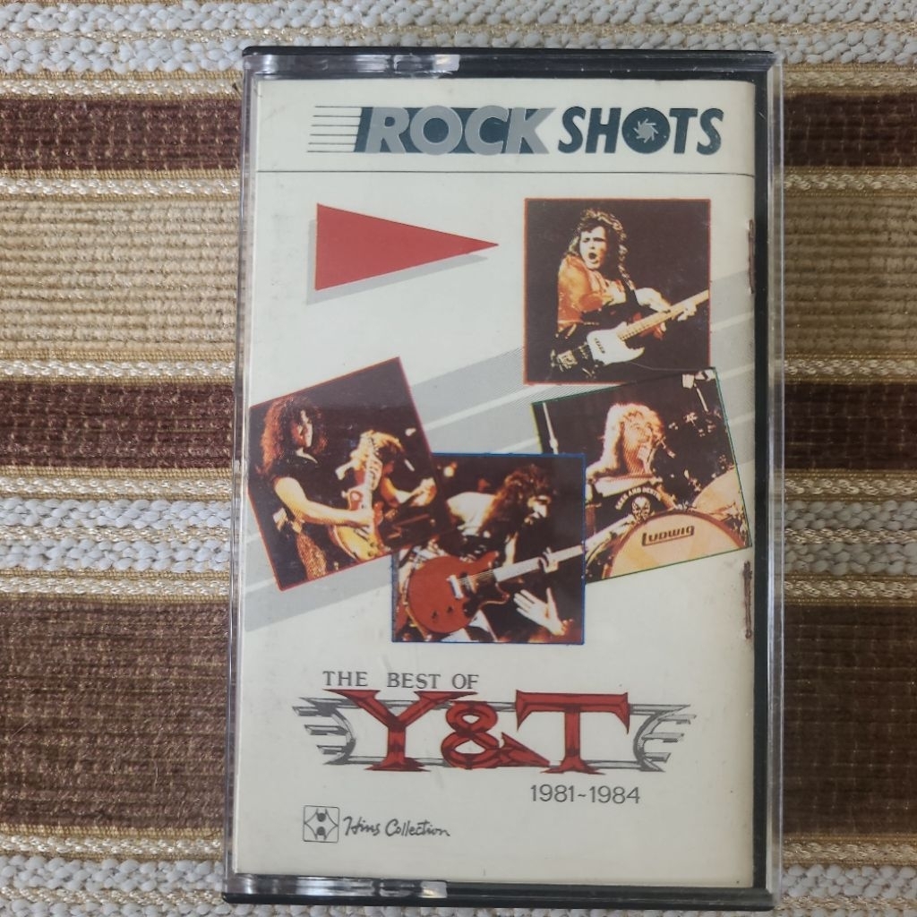 Kaset pita Y&T the best of 1981 - 1984 rekaman Rockshot