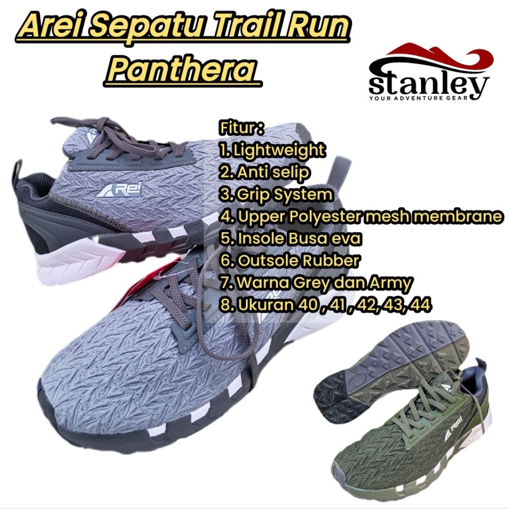 Arei Sepatu Gunung Trail Run Panthera
