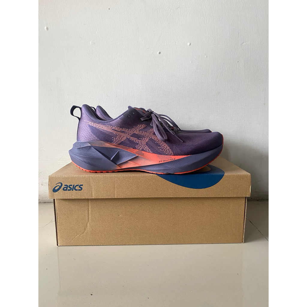 Asics Novablast 5 Greyish Purple/Coral Reef Men (Second)