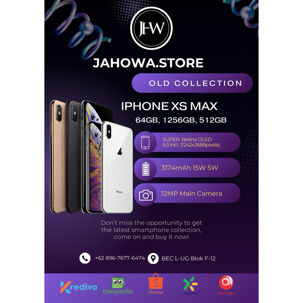 IPHONE XS MAX SECOND IBOX 64GB,256GB,512GB FREE TG,CASE,ADAPTER