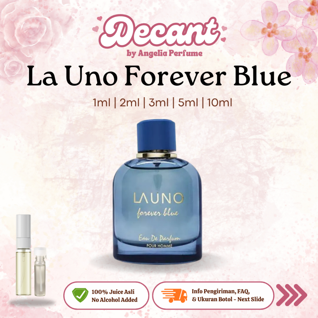 [ DECANT / SHARE ] FRAGRANCE WORLD La Uno Forever Blue EDP | Size 1mL, 2mL, 3mL, 5mL, 10mL