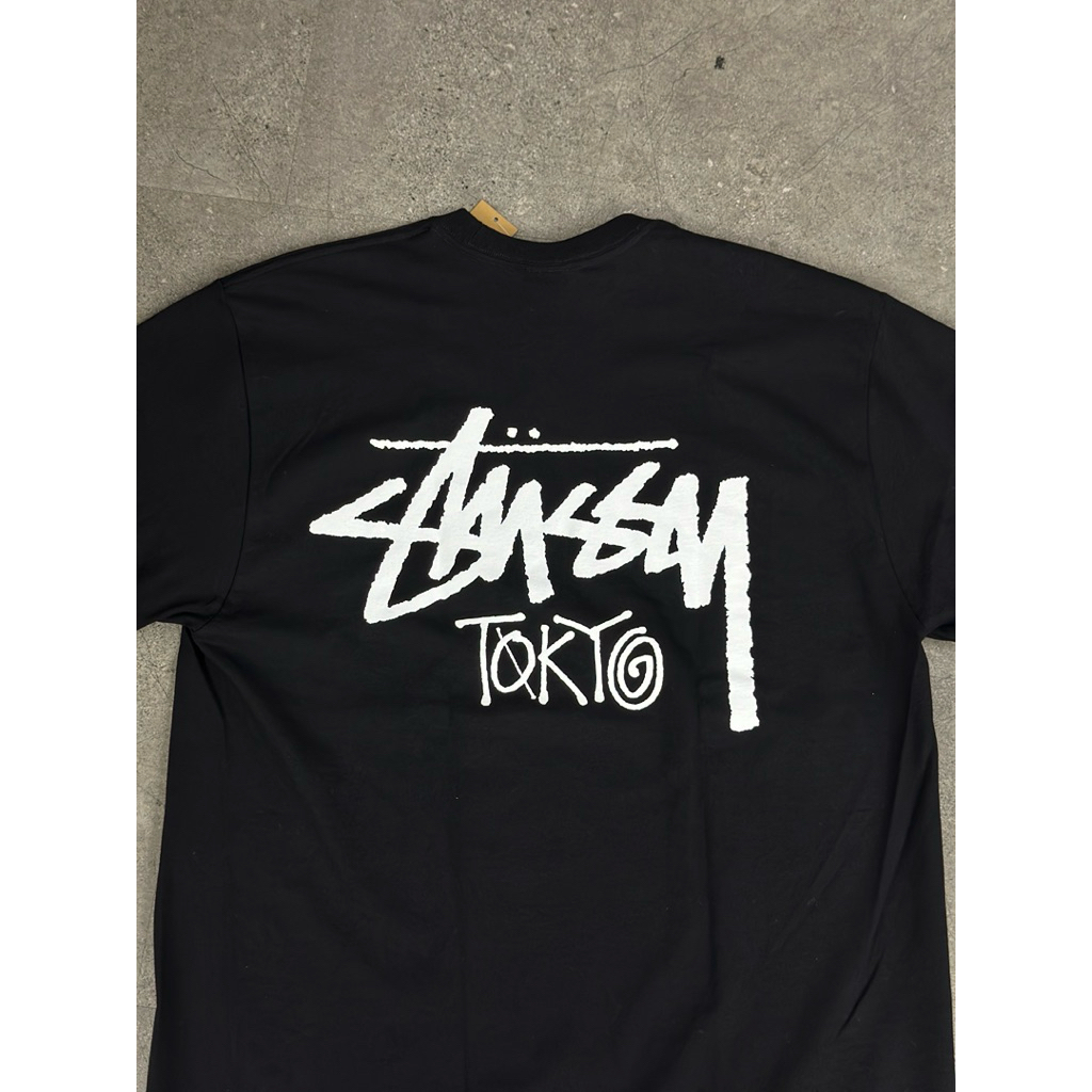 Stussy Tokyo Tee Black Exclusive Tokyo Store 100% Original