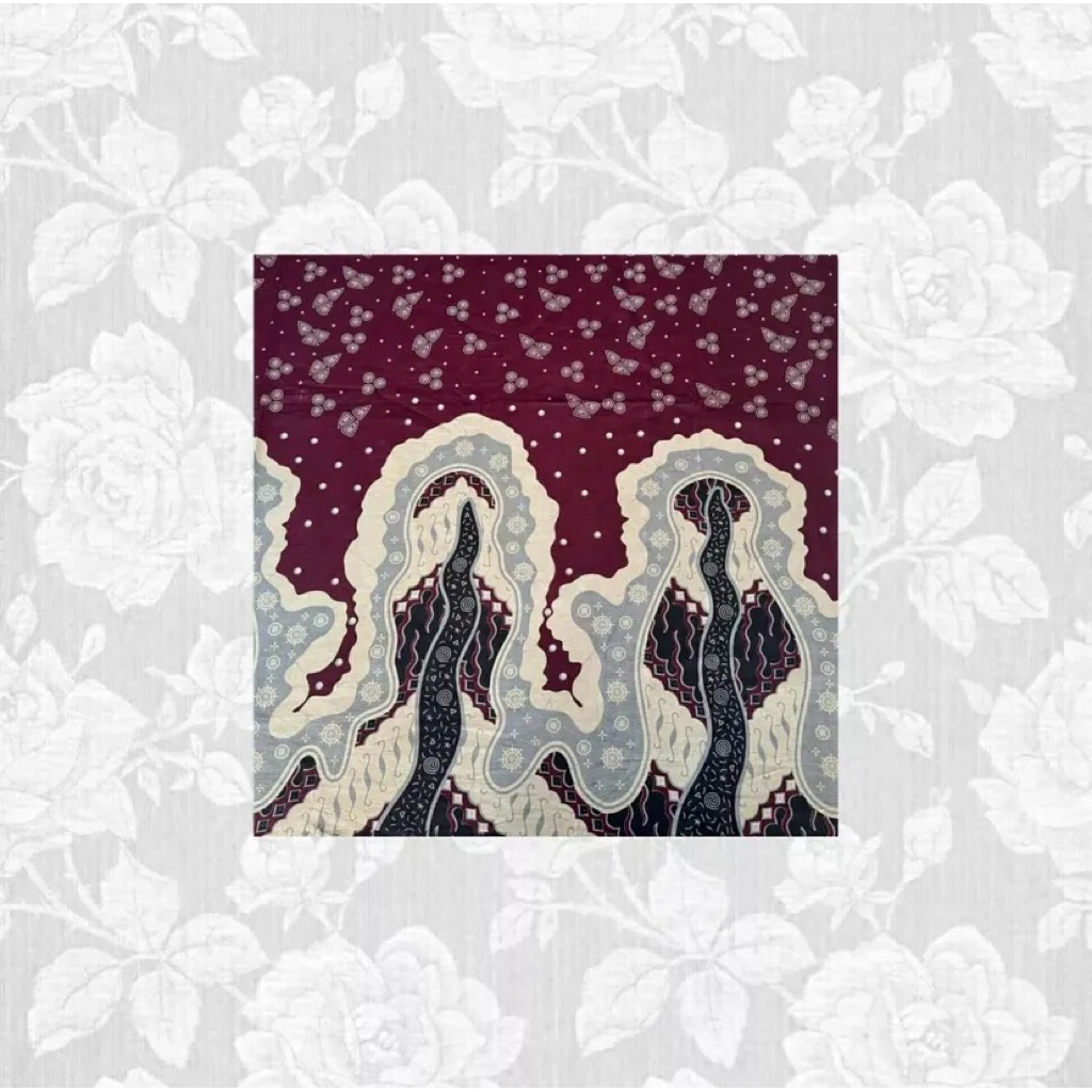 KAIN BATIK MAROON / ORANGE TUA / HIJAU EMERALD / KUNING LEMON