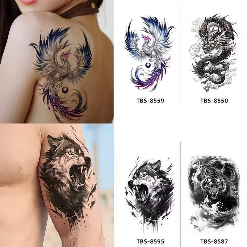 GAMBAR BURUNG,TATTO PUNGGUNG,TATTO LENGAN BERWARNA