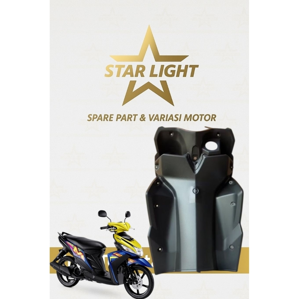 cover frond body kap kunci kap tulang legh shield motor Yamaha mio m3 mioz