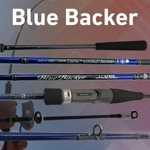 Joran Pancing Daiwa Blue Backer LJ & J Jigging Light Jigging Rod Model 2025