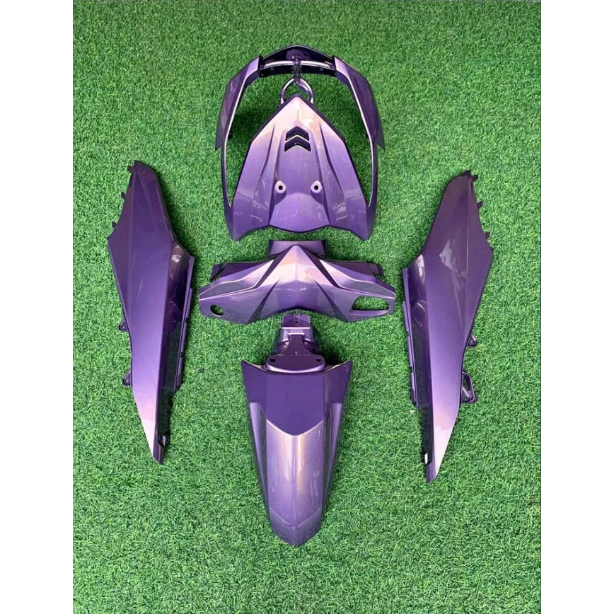 Cover body beat fi warna ungu custom