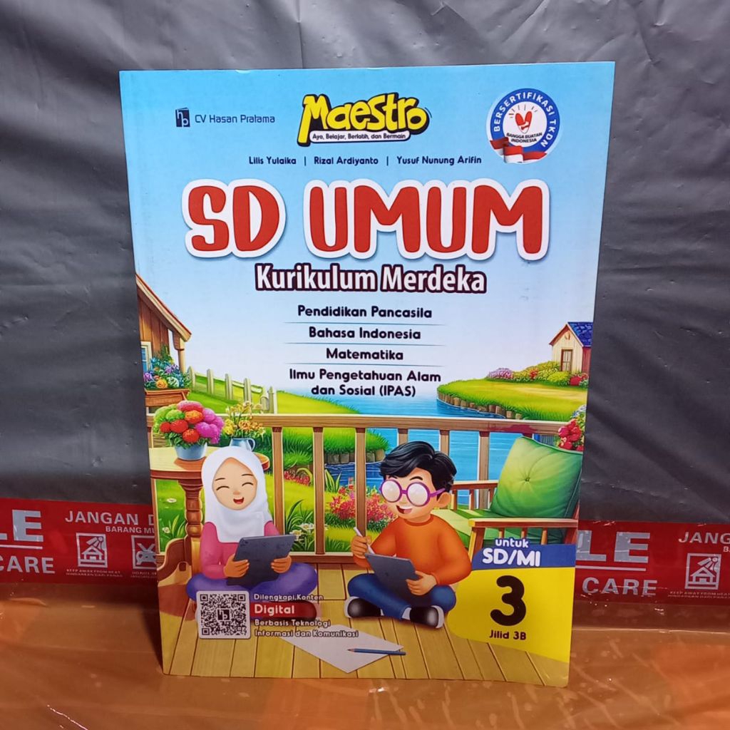 Buku SD UMUM Maestro JILID 3B, untuk kelas 3 SD/MI,