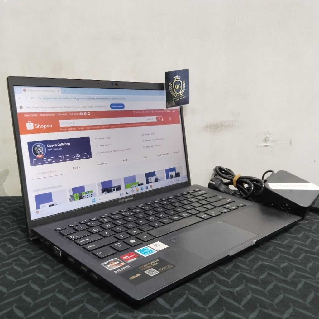 LAPTOP ASUS EXPERTBOOK L1400CDAY L1400CDA AMD RYZEN3 3250U 4GB SSD 256GB 14INCH SECOND MULUS BERGARA