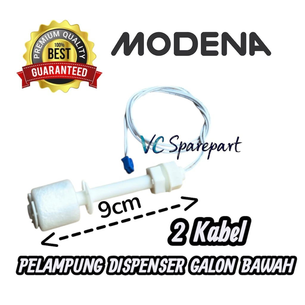 Pelampung Dispenser Modena Galon Bawah - 2 Kabel Putih / Sensor Pelampung Dispenser Modena