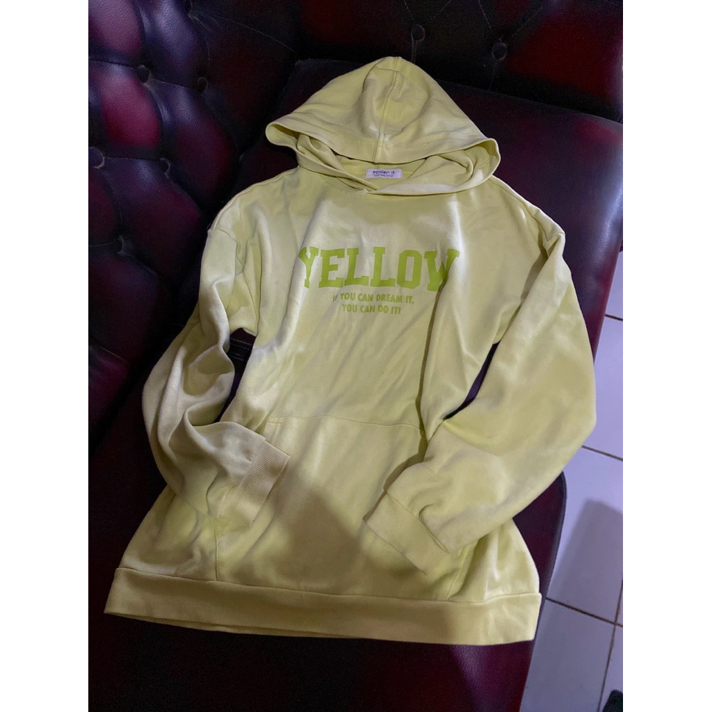 pl sweater baby yellow ecolier