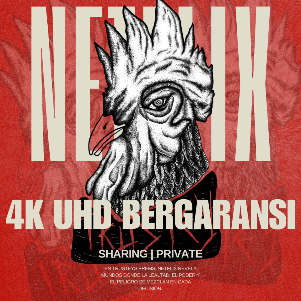 NETFLIX PREMIUM  1-3 BULAN INDO PRIVATE AND PROFILE 4K