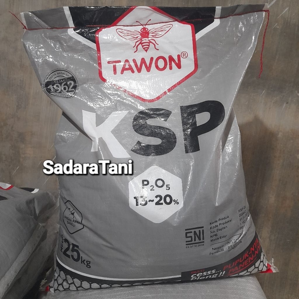 Pupuk phosphate KSP TAWON @25Kg