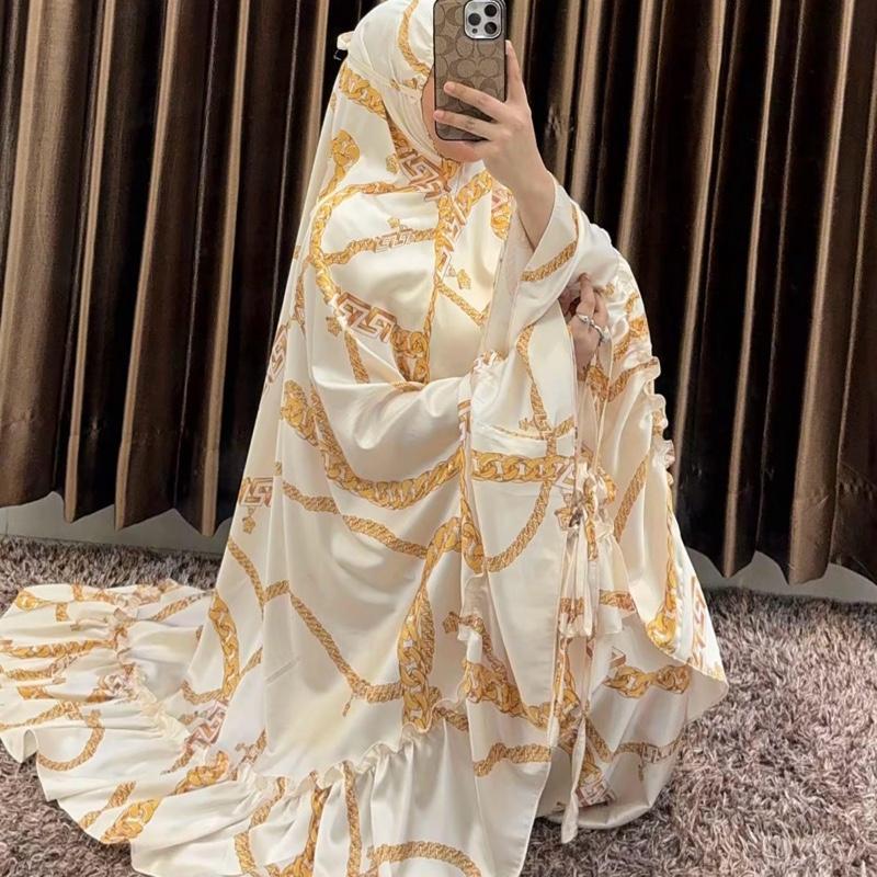 RGB Mukena Lebaran Silk Sutra Rgb Original