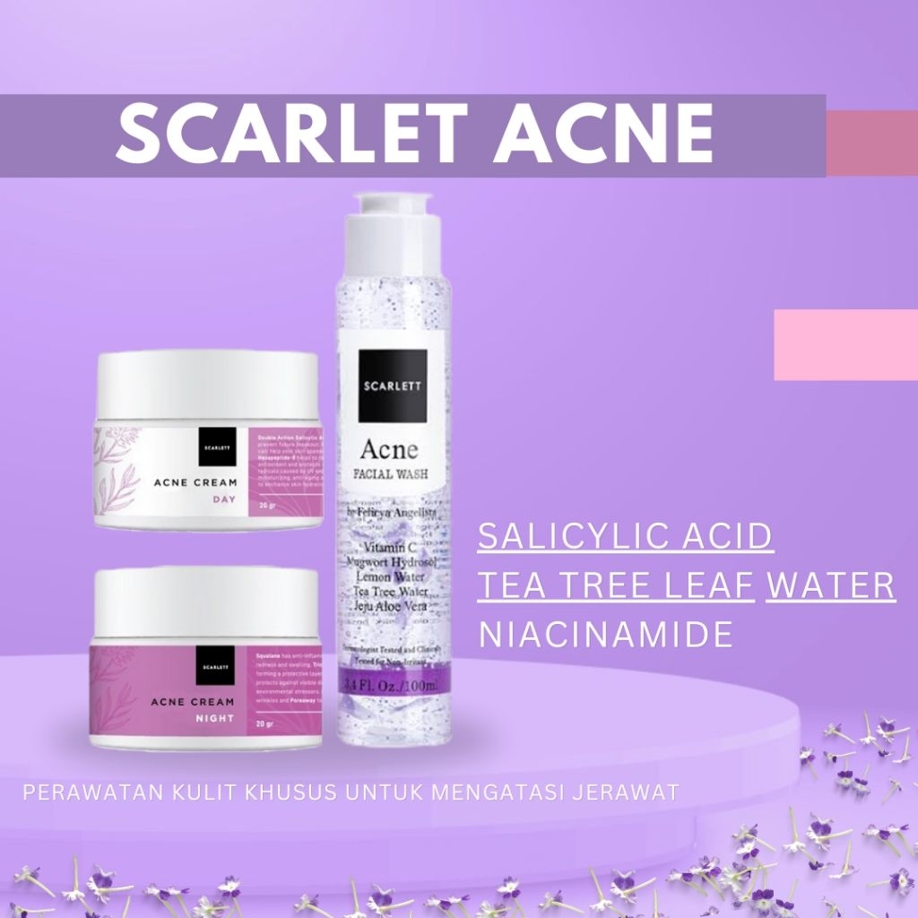 SCARLETT ACNE 1 PAKET