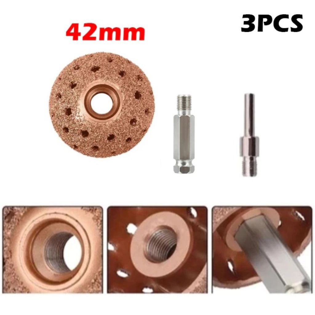 Mata Kerok Grinding Ban/ Tungsten Grinding Head Tire Buffer/ Kepala Gerinda Untuk Mesin Bor Angin