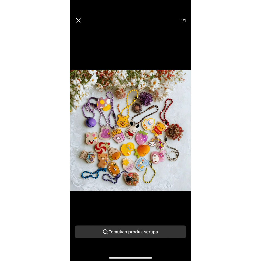 paket usaha gantungan tas mini 2 dimensi