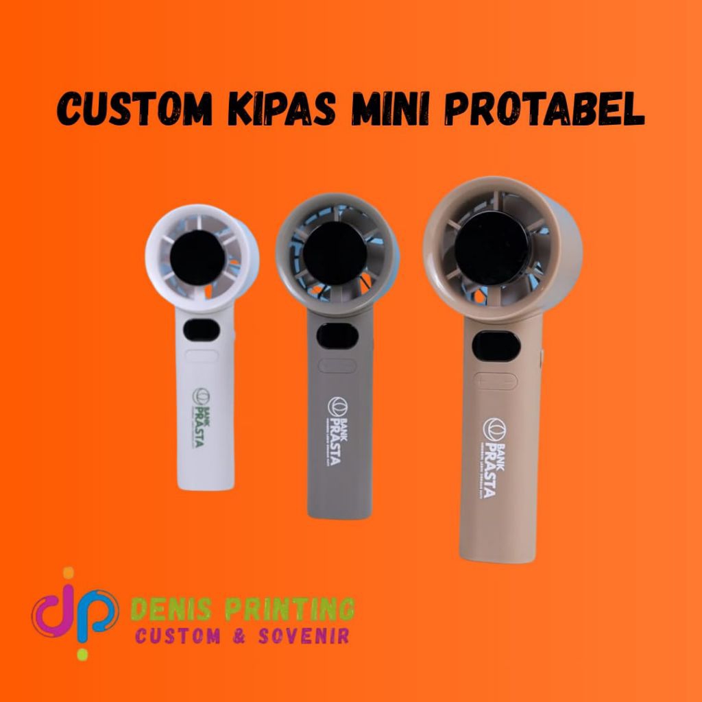 Custom kipas mini Kipas Angin Mini Portable USB Custom Logo, Kipas Angin Mini Gengam Lucu, Kipas Min