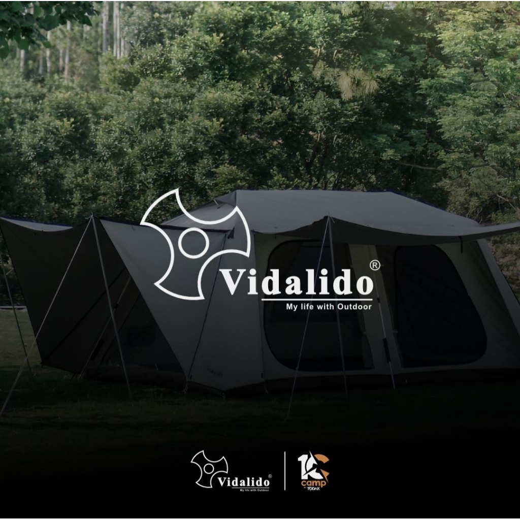Tenda VIDALIDO VICORE Small.Tent GLAMPING/CAMPING Automatic